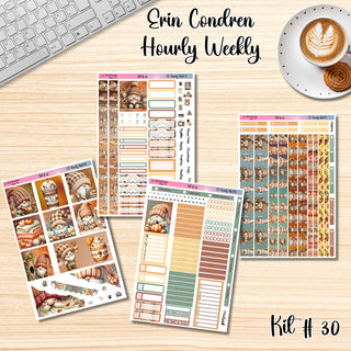 Kit 30       Hourly Erin Condren Weekly