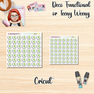 CRICUT Deco Functional/Teeny Weeny