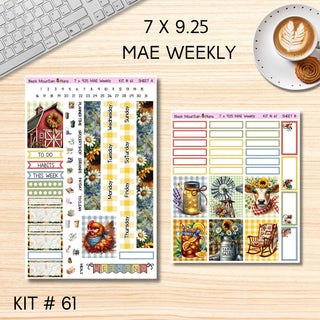 Kit 61          MAE Weekly Kits 7 x 9.25