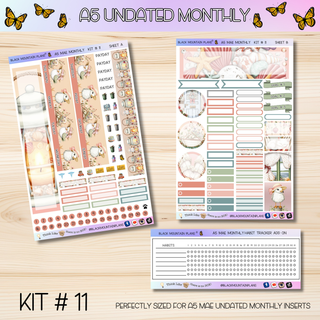 Kit # 11 A5 MAE ANY Month UNDATED Monthly Kit