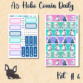 Kit # 6    A5 Hobonichi Cousin Daily Kit