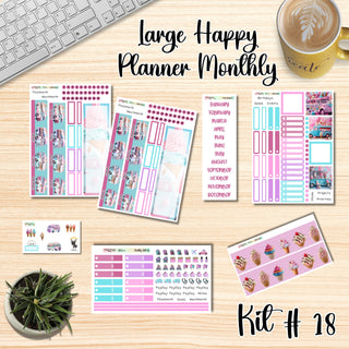 Kit 18   Large Happy Planner ANY Monthly Kit