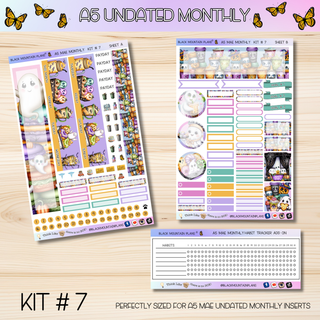 Kit # 7 A5 MAE ANY Month UNDATED Monthly Kit