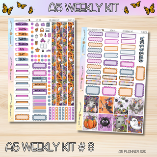 Kit # 8 A5 Weekly Kits