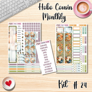 Kit 24    A5 Hobonichi Cousin ANY Monthly Kit