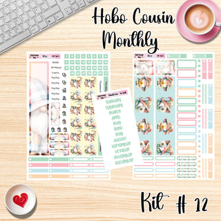 Kit 12    A5 Hobonichi Cousin ANY Monthly Kit