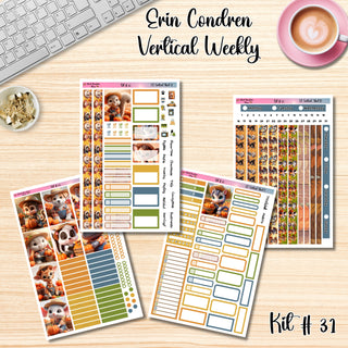 Kit 31       Erin Condren Vertical Planner Weekly Kit