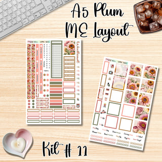 Kit 11       A5 Plum Paper ME Layout