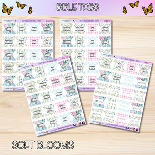 SOFT BLOOMS       BIBLE TABS