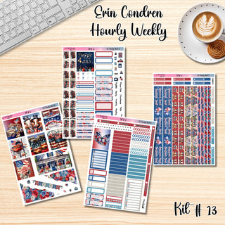 Kit 13       Hourly Erin Condren Weekly