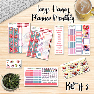 Kit # 2   Large Happy Planner ANY Monthly Kit