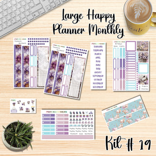 Kit 19   Large Happy Planner ANY Monthly Kit