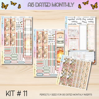 Kit # 11 A5 DATED Any Month Monthly Kits