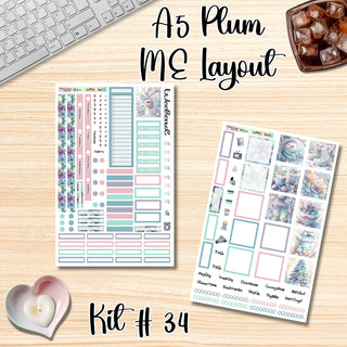 Kit 34       A5 Plum Paper ME Layout