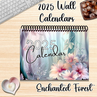 ENCHANTED FOREST 2025 WALL CALENDAR