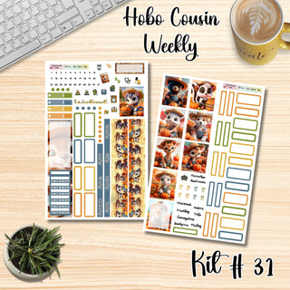 Kit 31    A5 Hobonichi Cousin Weekly Kit