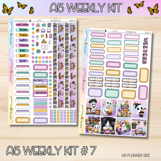 Kit # 7 A5 Weekly Kits