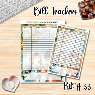 Kit 33    Full Page Bill Tracker