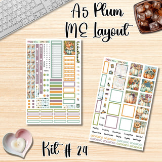 Kit 24       A5 Plum Paper ME Layout