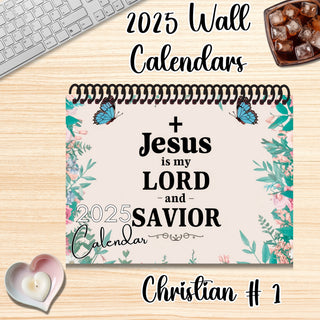 CHRISTIAN # 1 2025 WALL CALENDAR