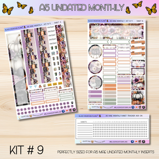 Kit # 9 A5 MAE ANY Month UNDATED Monthly Kit