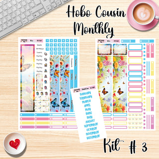 Kit # 3    A5 Hobonichi Cousin ANY Monthly Kit