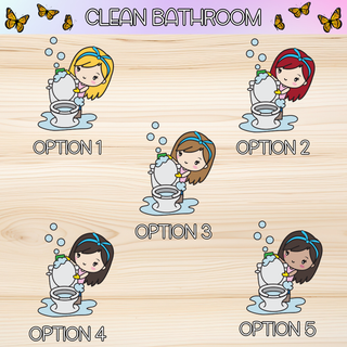 CLEAN BATHROOM