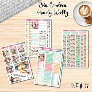 Kit 12       Hourly Erin Condren Weekly