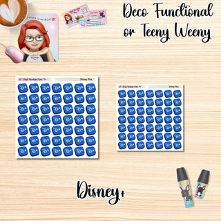 DISNEY PLUS Deco Functional/Teeny Weeny