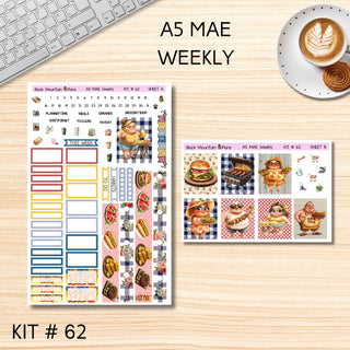 Kit 62        A5  MAE Weekly Kits