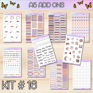 Kit # 16 A5 Add Ons