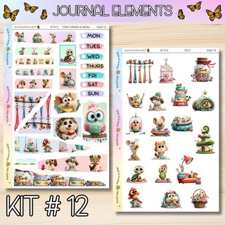 Kit # 12 Journal Elements