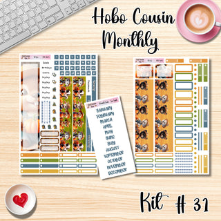 Kit 31    A5 Hobonichi Cousin ANY Monthly Kit