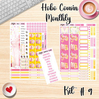 Kit # 9    A5 Hobonichi Cousin ANY Monthly Kit