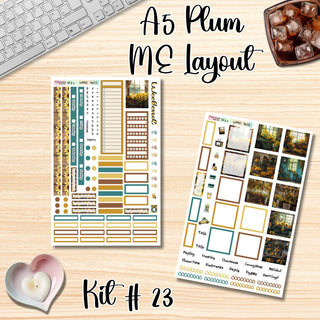 Kit 23       A5 Plum Paper ME Layout