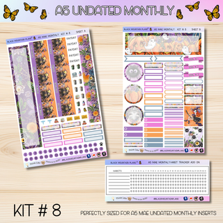 Kit # 8 A5 MAE ANY Month UNDATED Monthly Kit