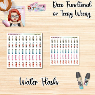 WATER FLASKS Deco Functional/Teeny Weeny