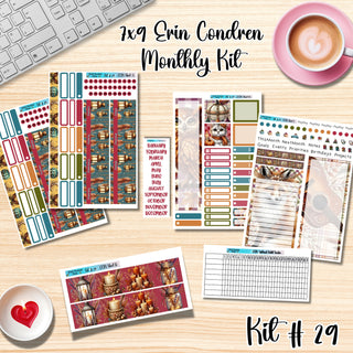 Kit 29       7x9 Erin Condren ANY Month Planner Kit