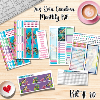 Kit 10       7x9 Erin Condren ANY Month Planner Kit