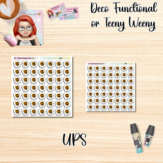 UPS Deco Functional/Teeny Weeny