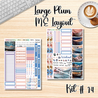 Kit 14        Large Plum Paper ME Layout