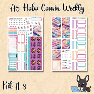 Kit # 8    A5 Hobonichi Cousin Weekly Kit