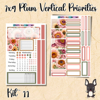 Kit 11          Plum Paper Vertical Priorities