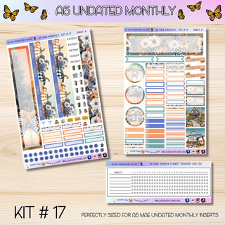 Kit # 17 A5 MAE ANY Month UNDATED Monthly Kit