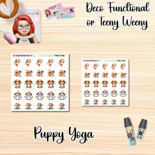 PUPPY YOGA Deco Functional/Teeny Weeny