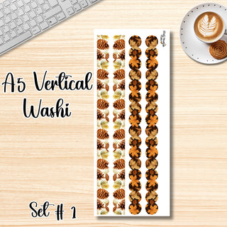 Set # 1      A5 Vertical Washi