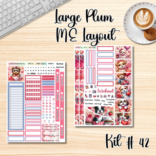 Kit 42      Large Plum Paper ME Layout