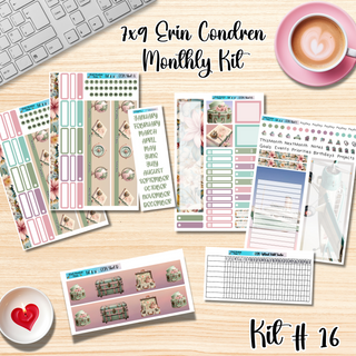 Kit 16       7x9 Erin Condren ANY Month Planner Kit