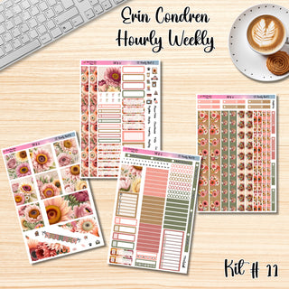 Kit 11       Hourly Erin Condren Weekly