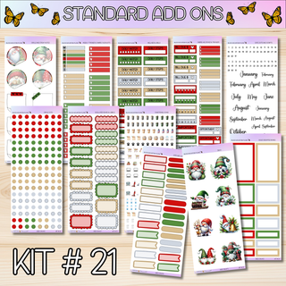 Kit # 21 Standard Size Add Ons